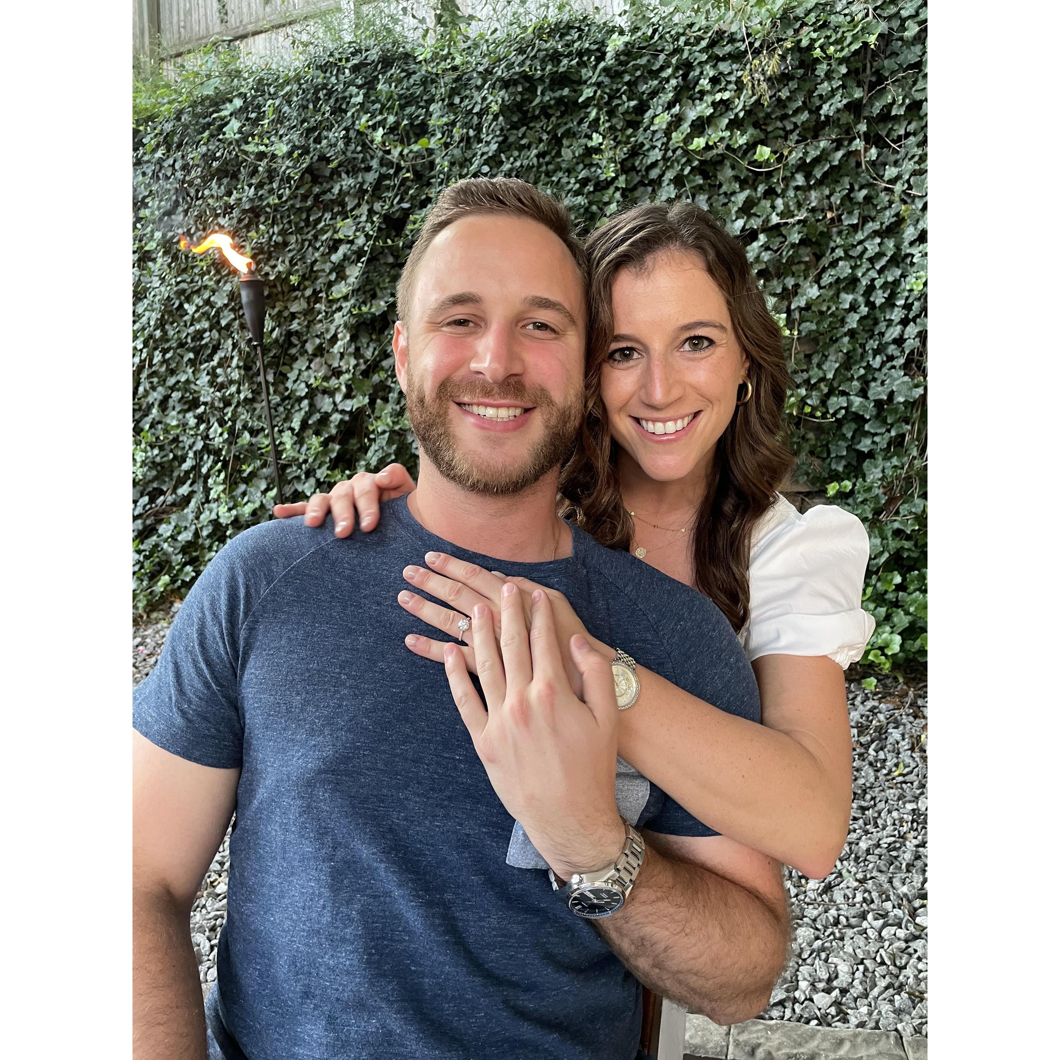 Our Engagement Dinner!