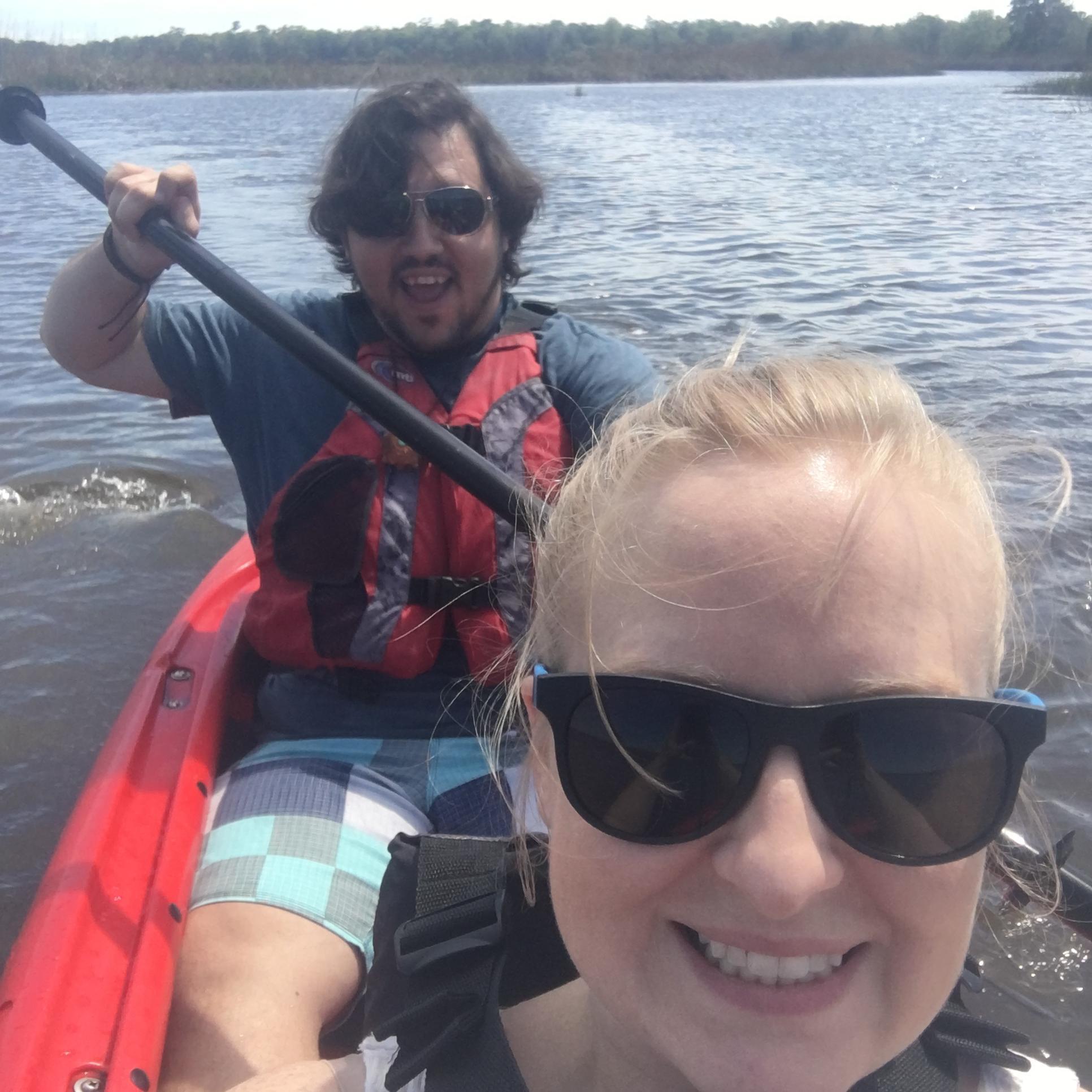 The kayak adventure right before Chad proposed.  He was way too chill for that.