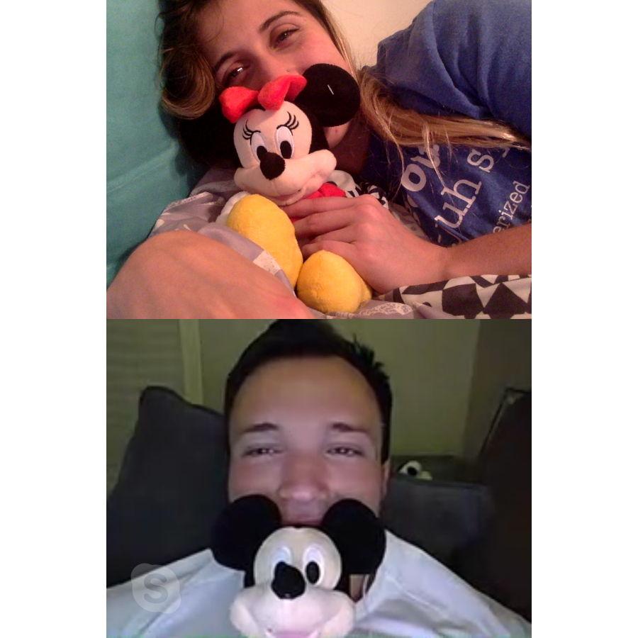 The beginning of our long distance