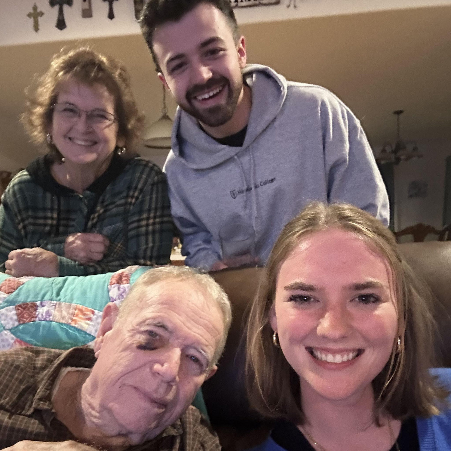 Nothing like a  visit with Mawmaw & Pawpaw