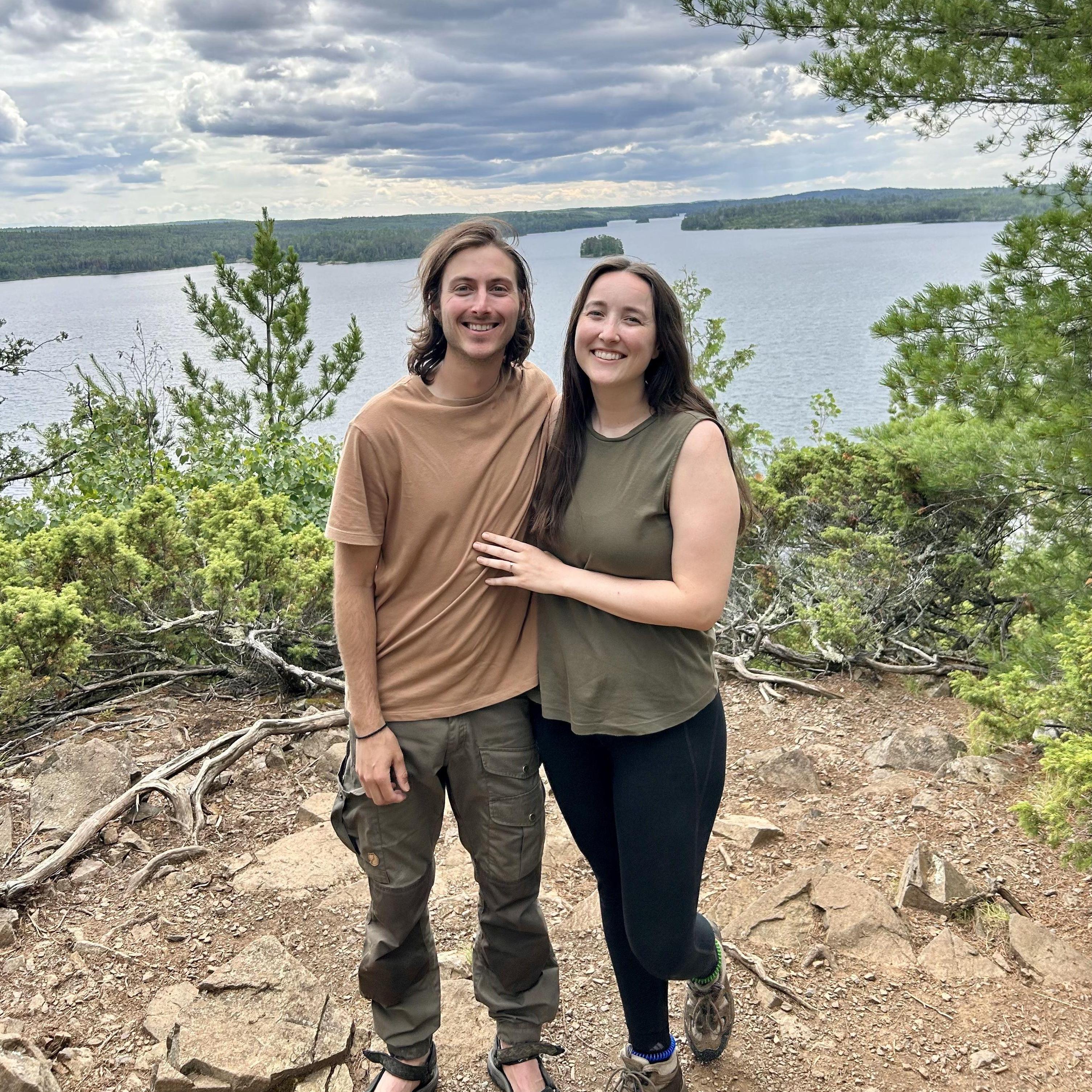 Getting engaged in the Boundary Waters