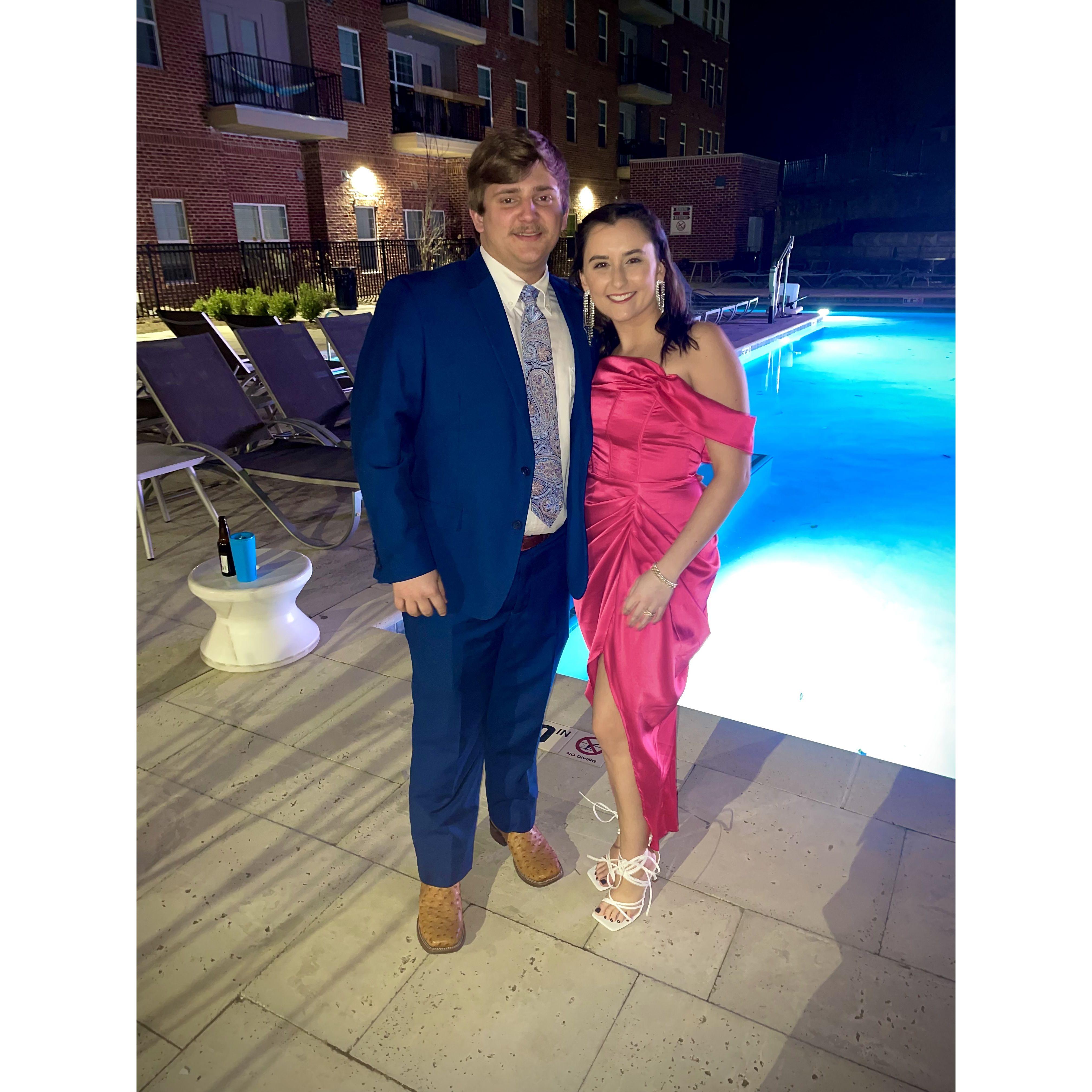 Shortly after our fifth anniversary