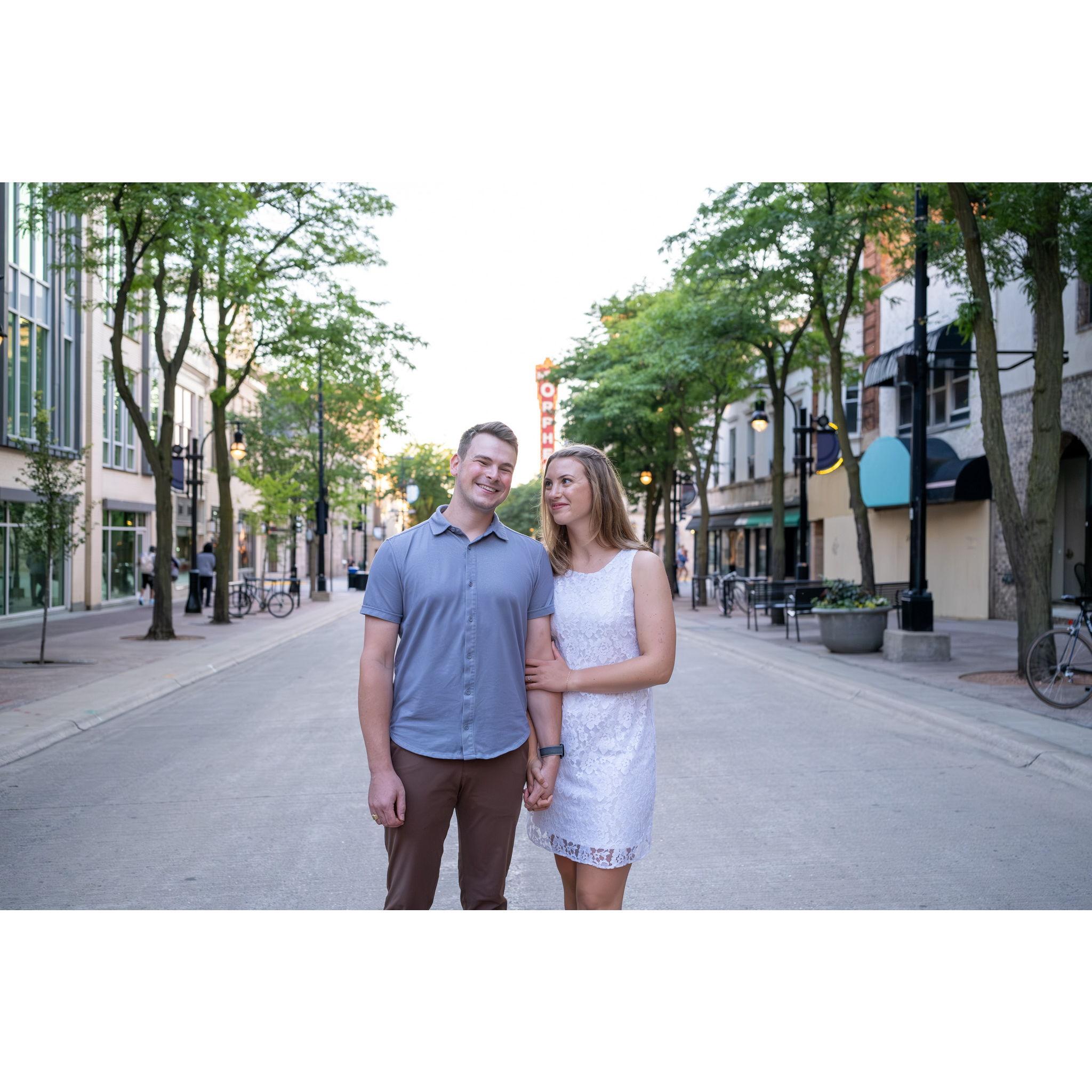 A photo in Madison, the place we've called home for the past several years.