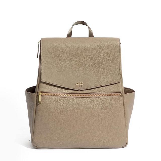 Freshly Picked Classic Leather Diaper Bag Convertible Backpack Tote for Women, Multifunction Maternity Baby Travel Bag