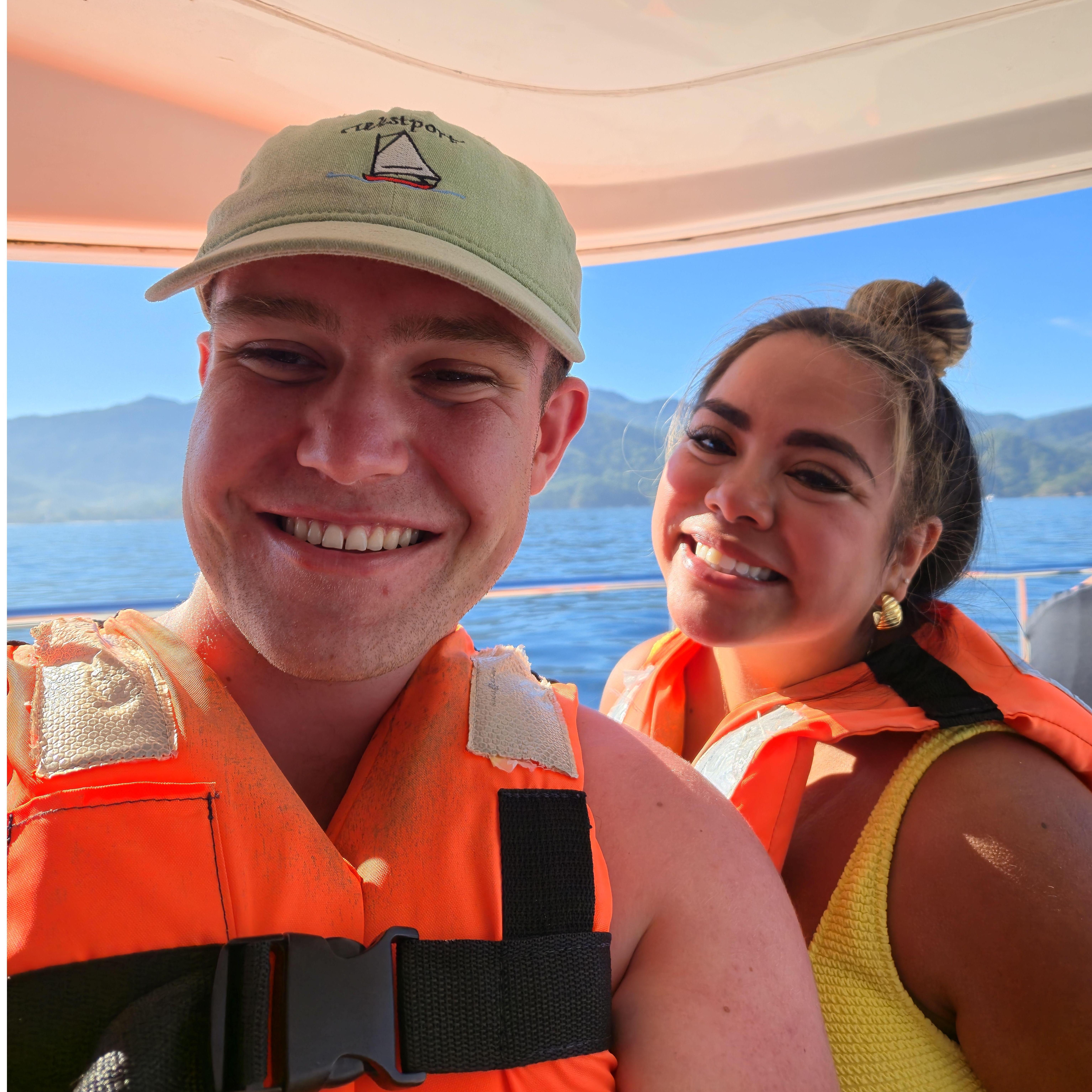 The first excursion we took together in PV