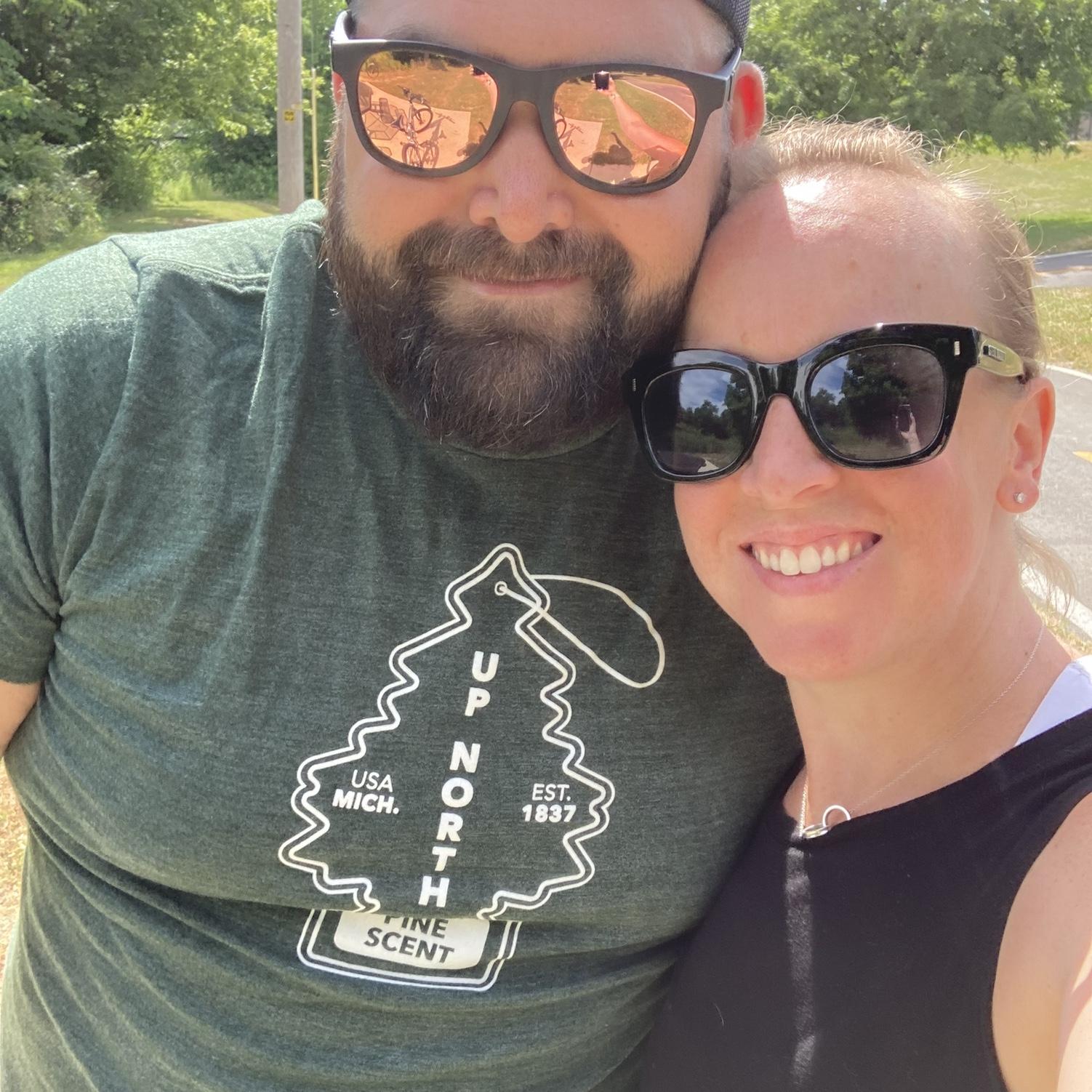 mid bike ride around Findlay