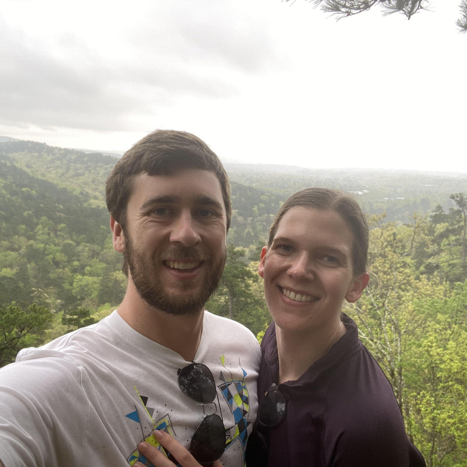 Hiking in Hot Springs, AR - April 2024