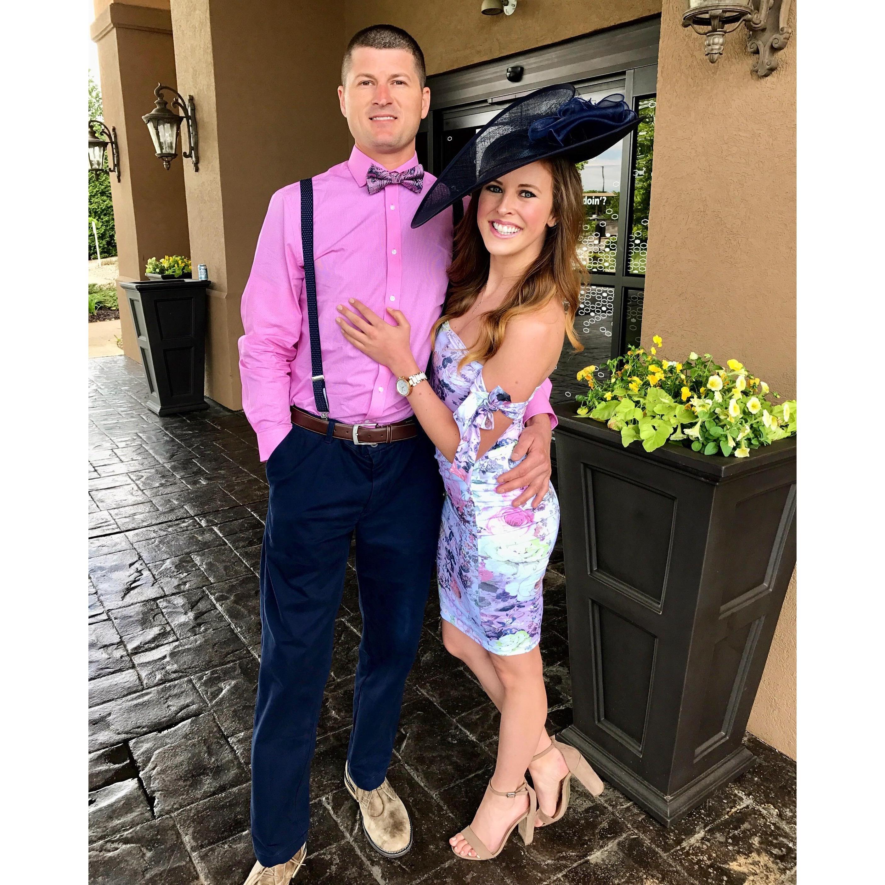 Gussied up for the Kentucky Derby