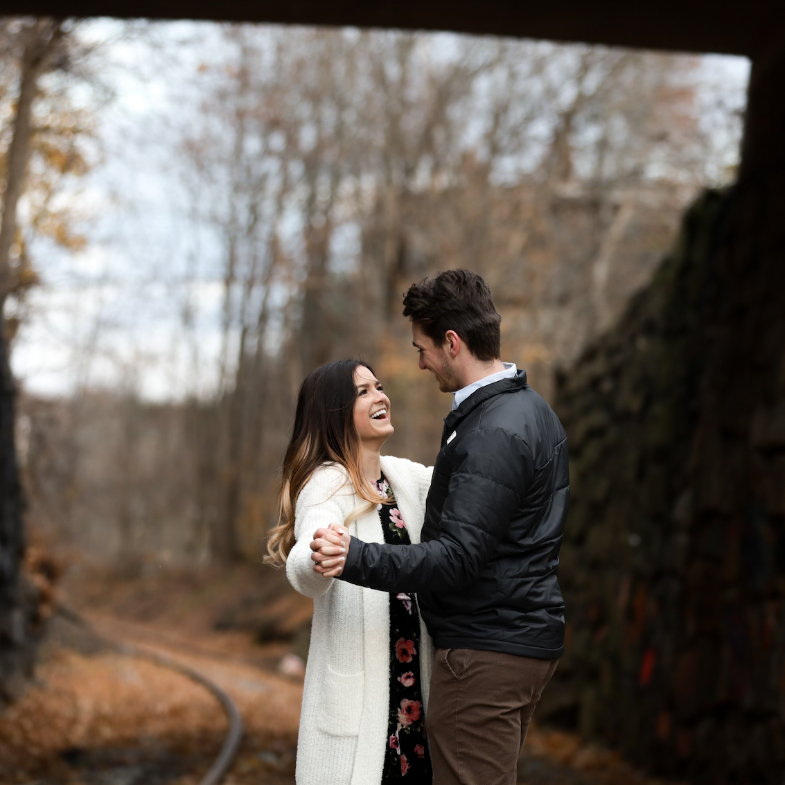 Engagement Photos.... Bailey made an appearance!