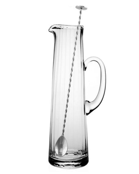 William Yeoward Corrine Cocktail Jug and Spoon