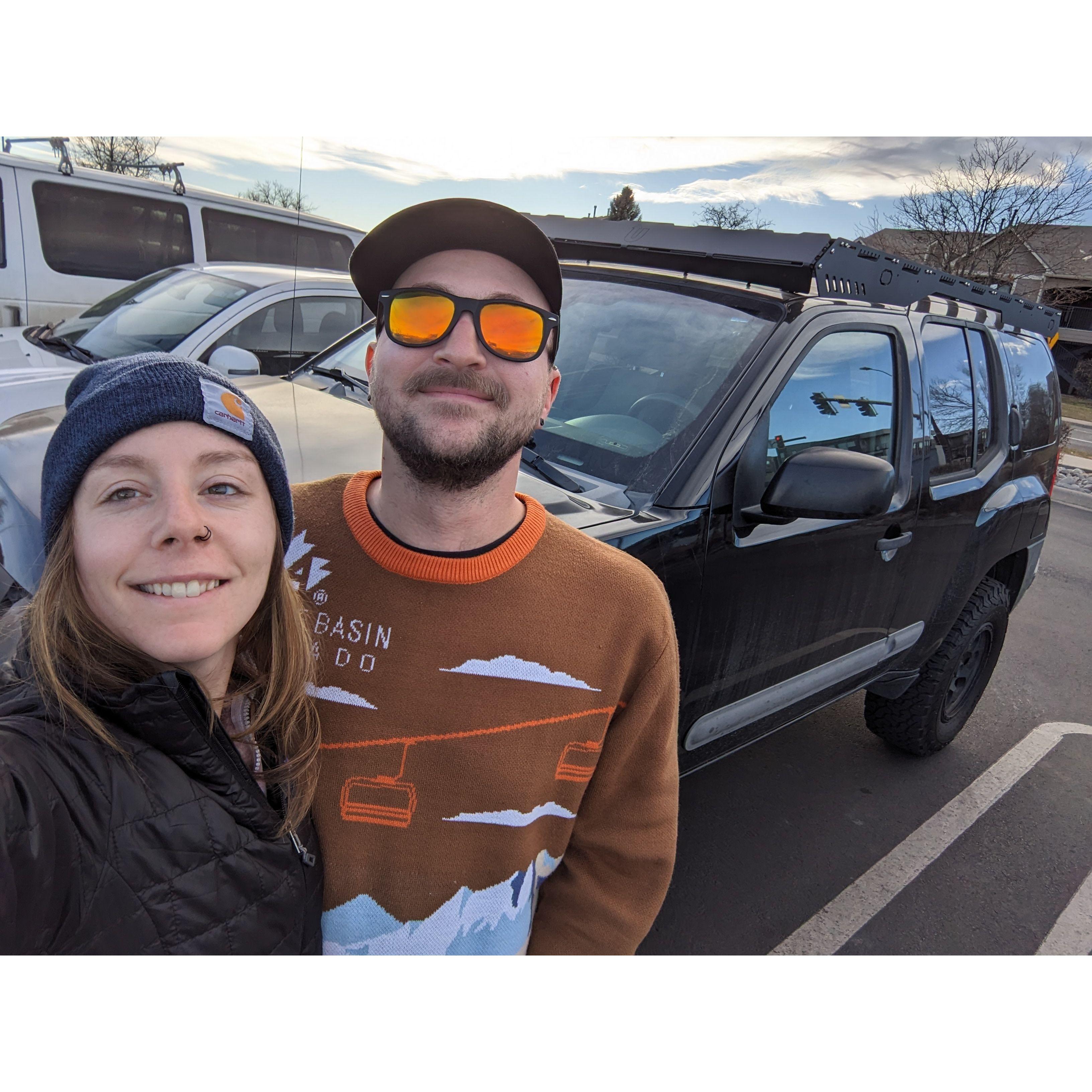 Evan bought another Xterra after Julia destroyed the first one.