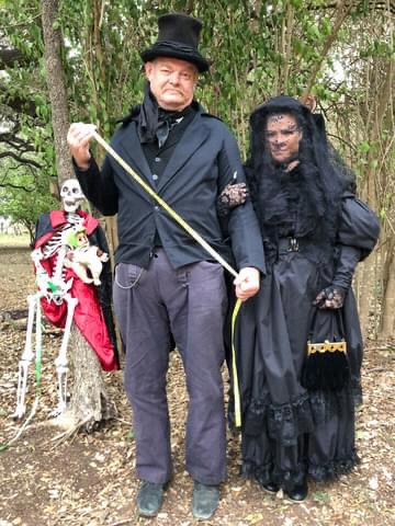 Museum of Texas Handmade Furniture, Halloween 2019