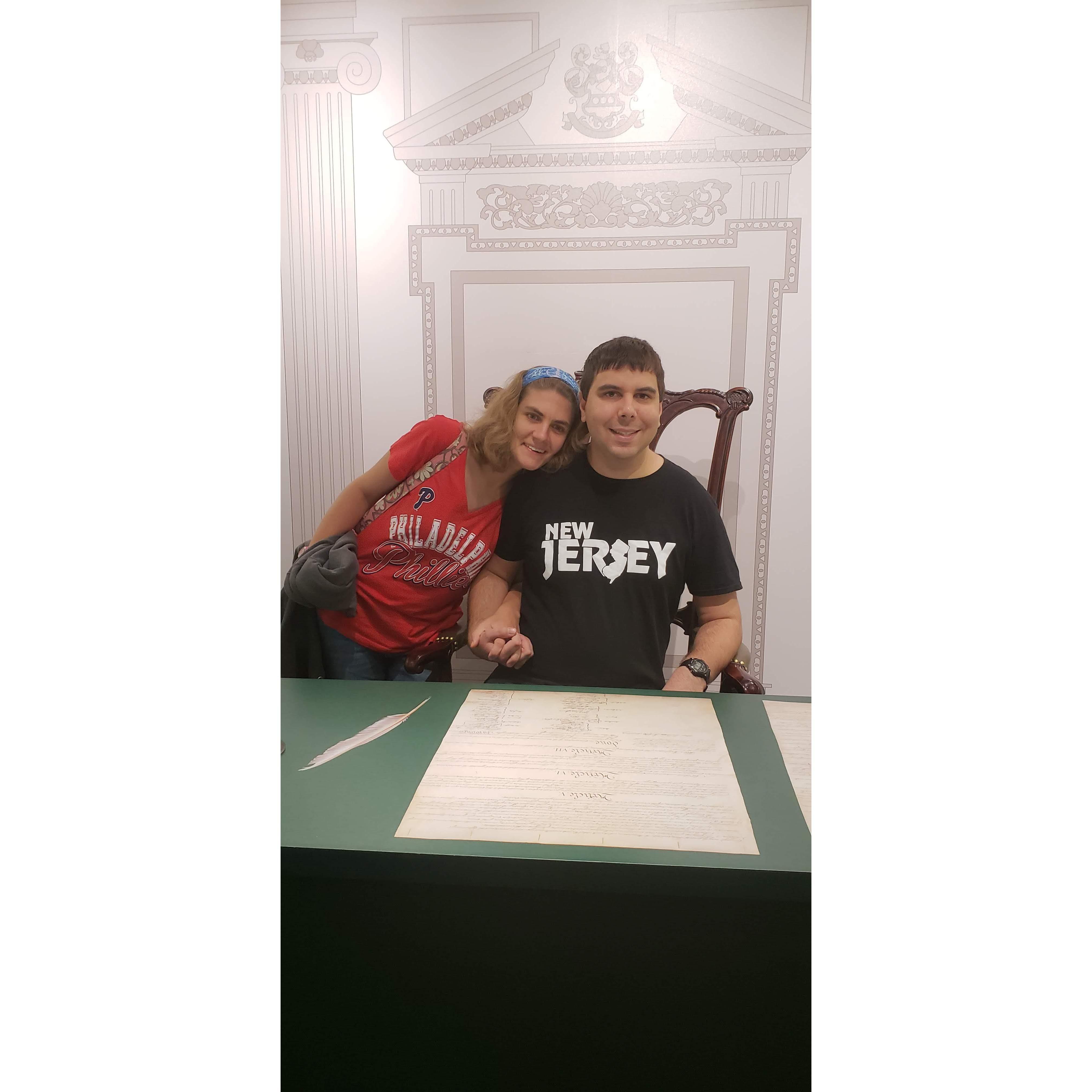 at Indepence Mall in Philadelphia, PA September 2019