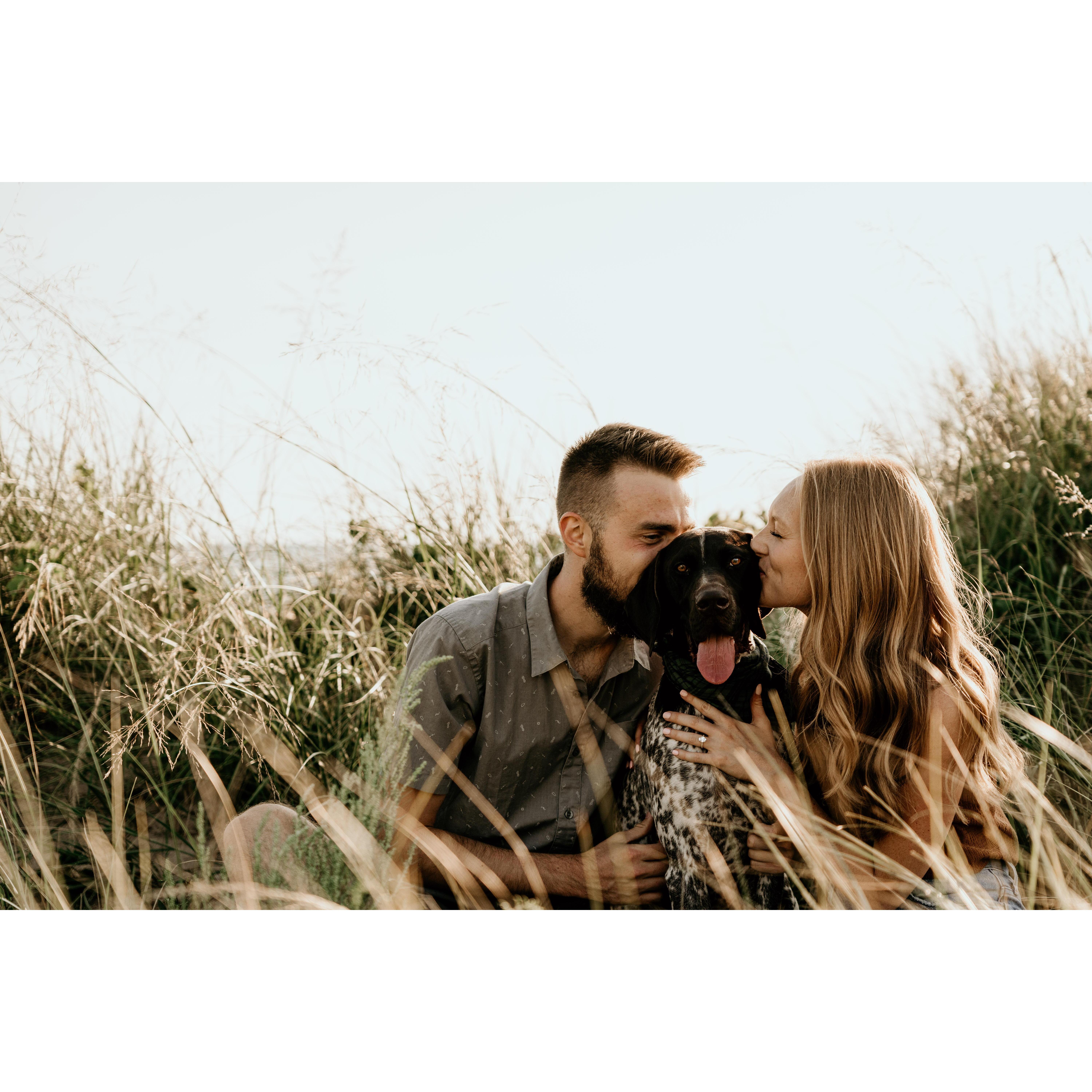 Engagement Photos at the Saugatuck Dunes, Michigan 2020