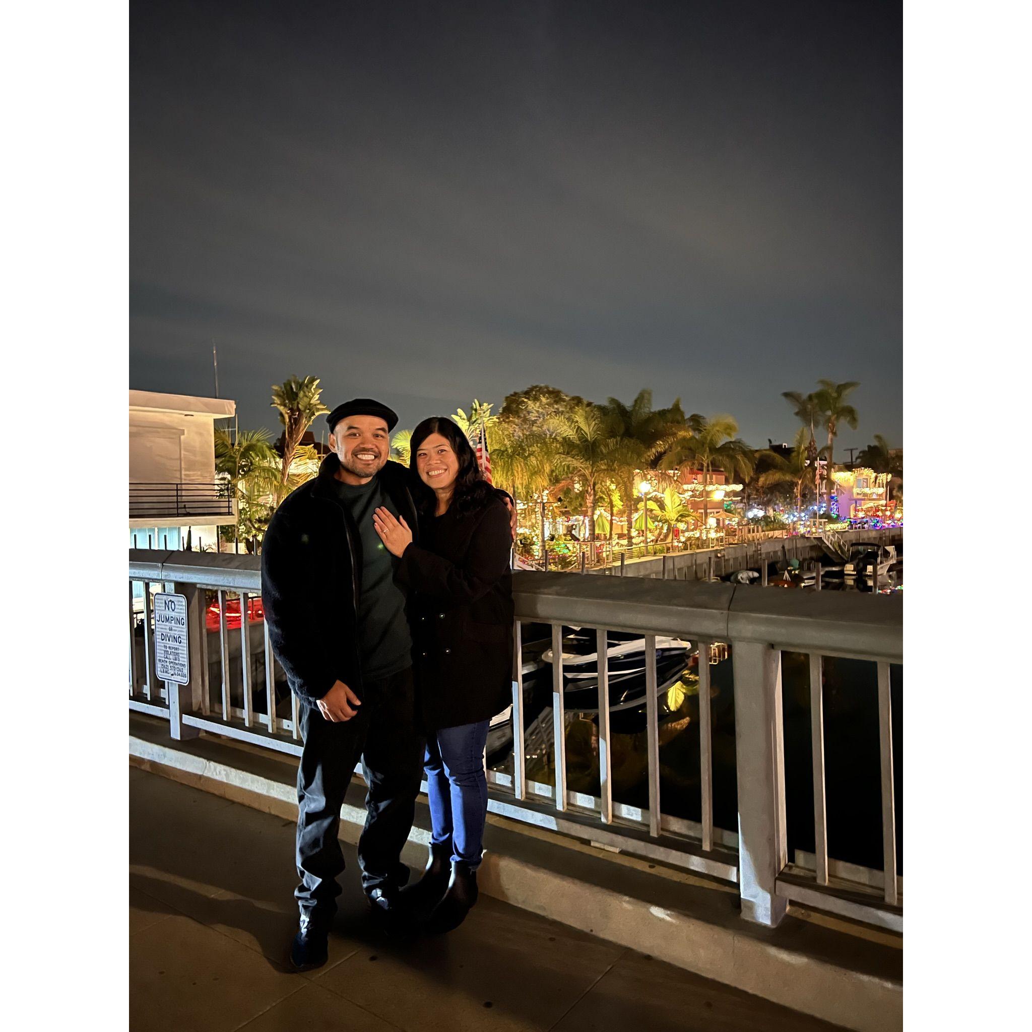 December 2022 -  Larry proposed!