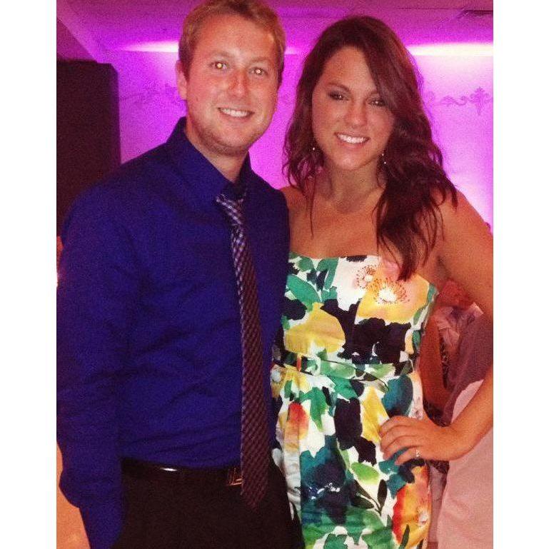 This our first wedding (of many) as dates! FUN FACT: I just asked him to go as a "friend" we hadn't started dating yet!