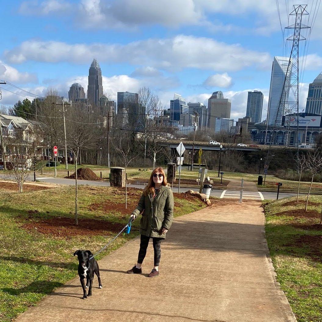 A girl and her mom
