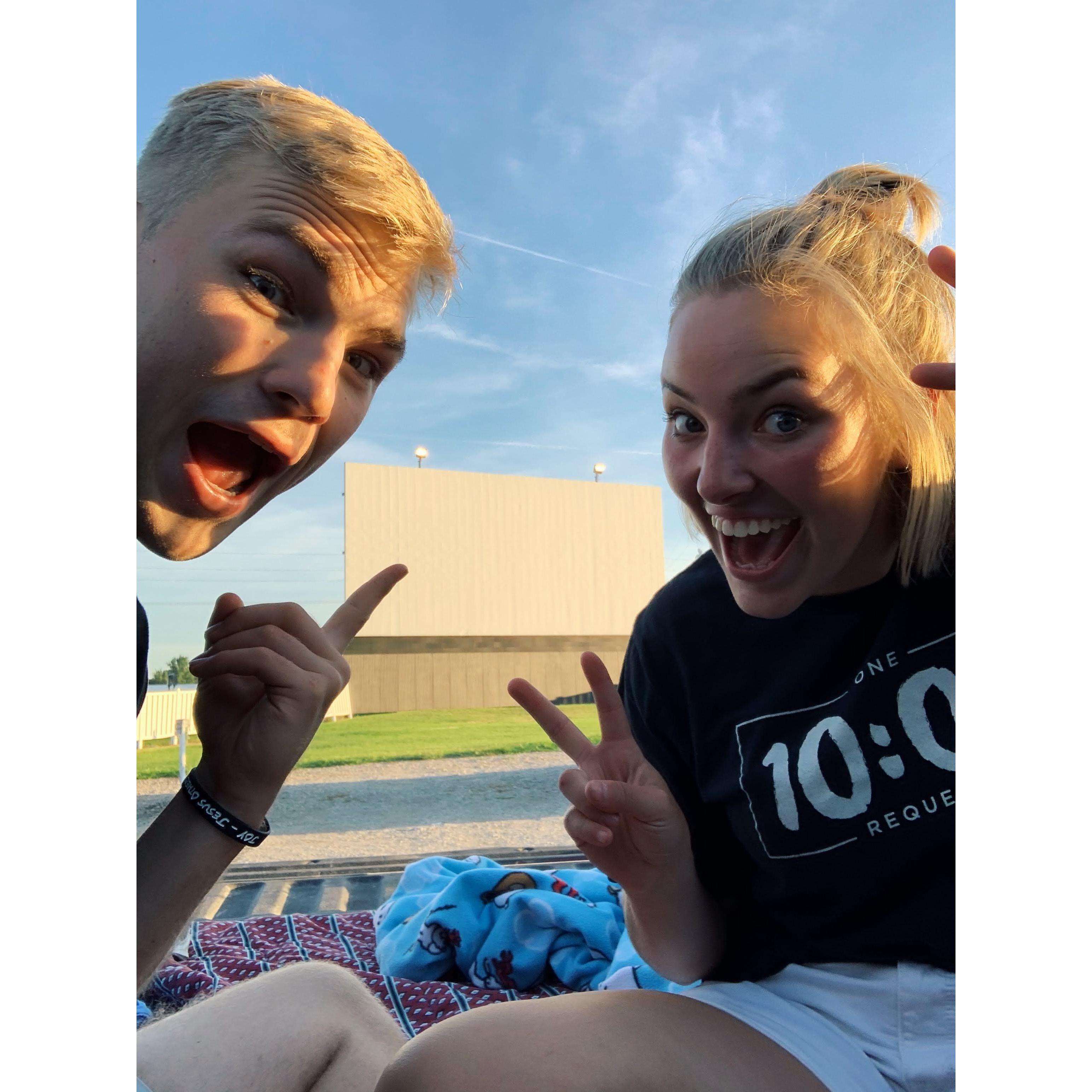 Summer 2020 found us at the Newton Drive-in!