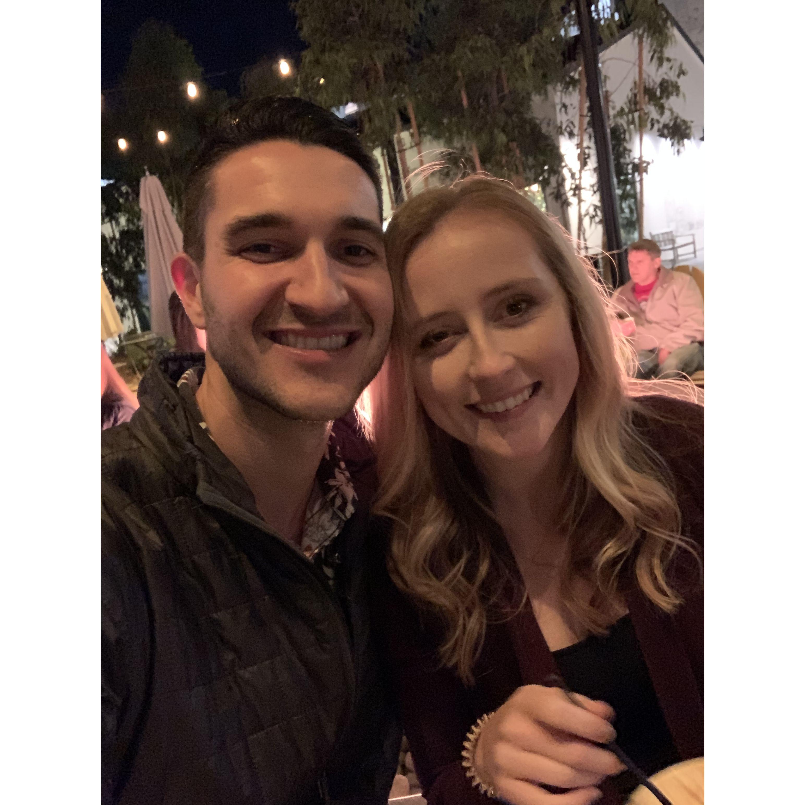 Our first picture together!