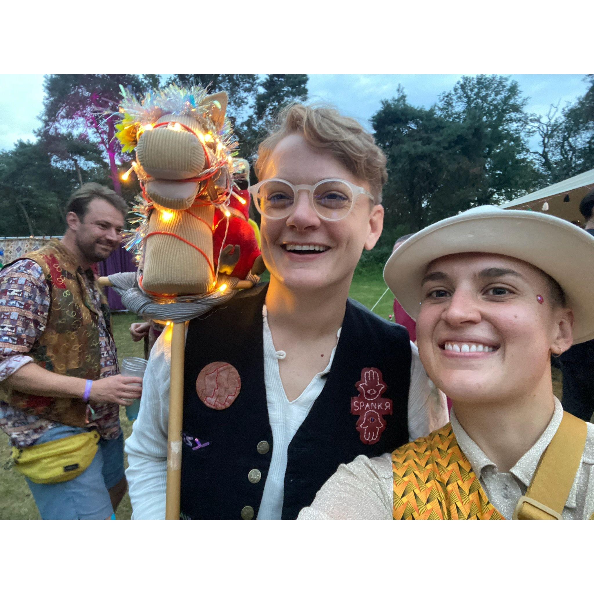 Alex's first festival!