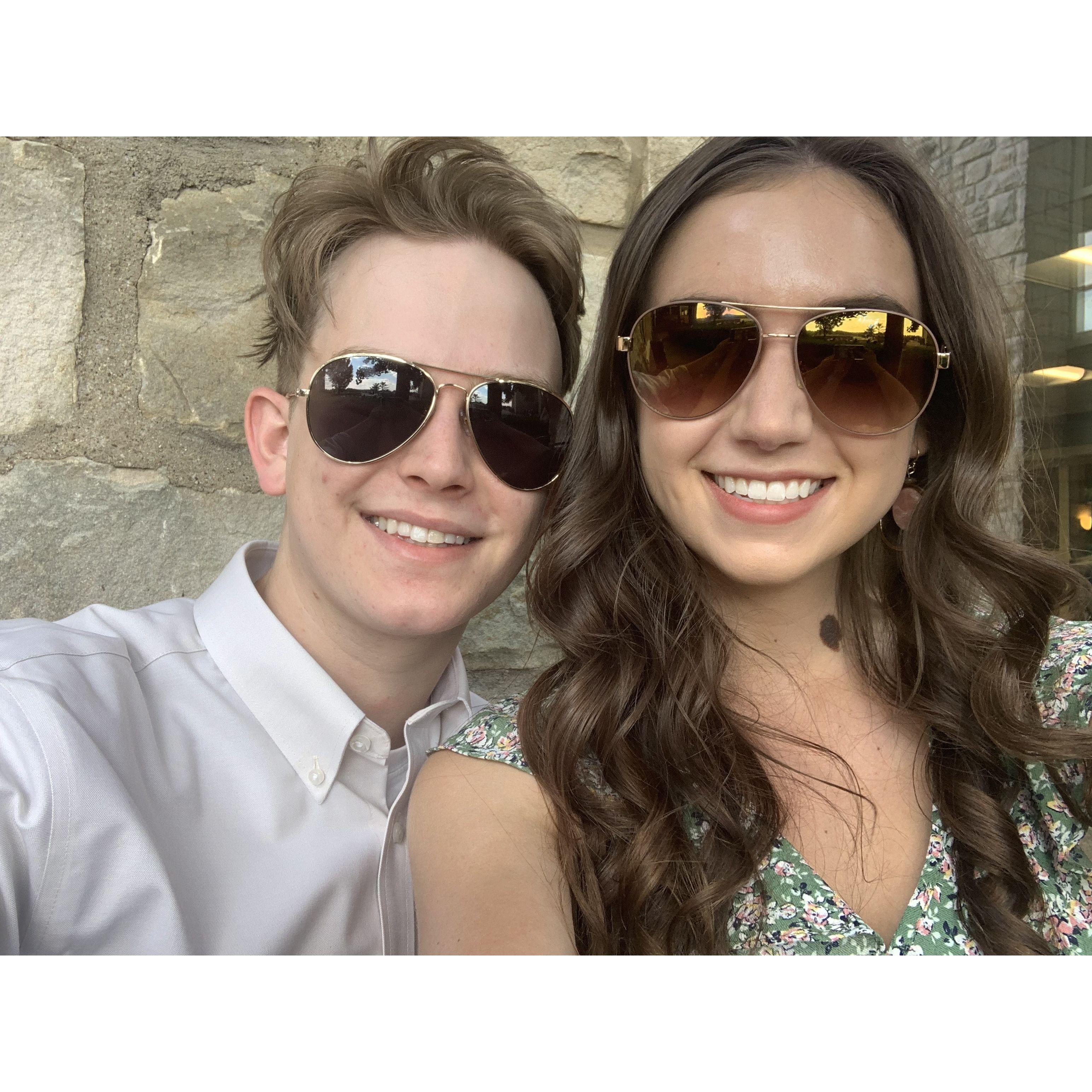 Having a great time at the Goodwin wedding! - June 5, 2021
