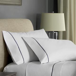 Hotel Satin Stitch Pillowcase, Set of 2