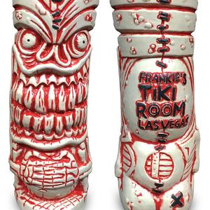 Frankies Tiki Mug - RED CORAL LAVA LETCH