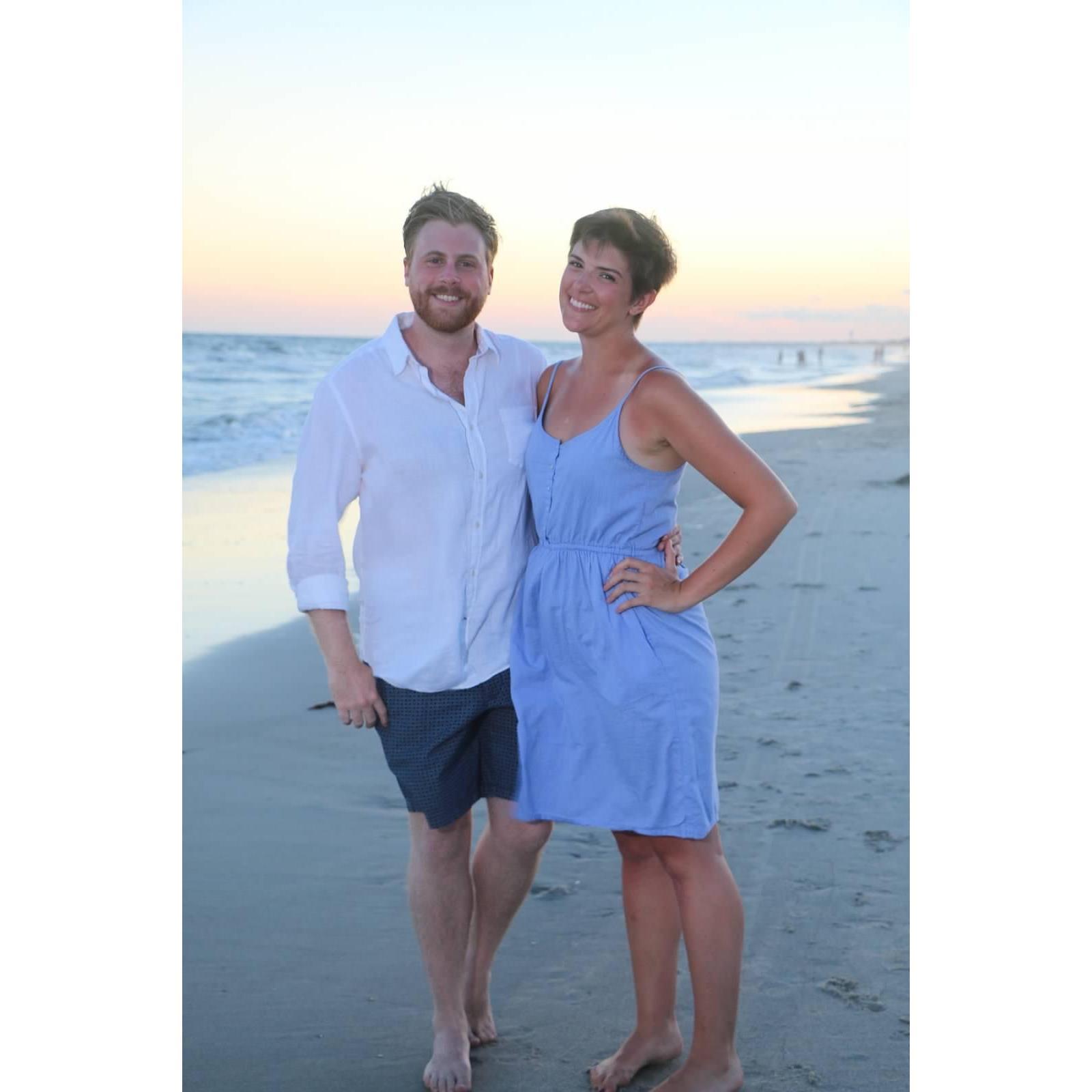 In 2017, we went to Oak Island, NC with the Daniels family!