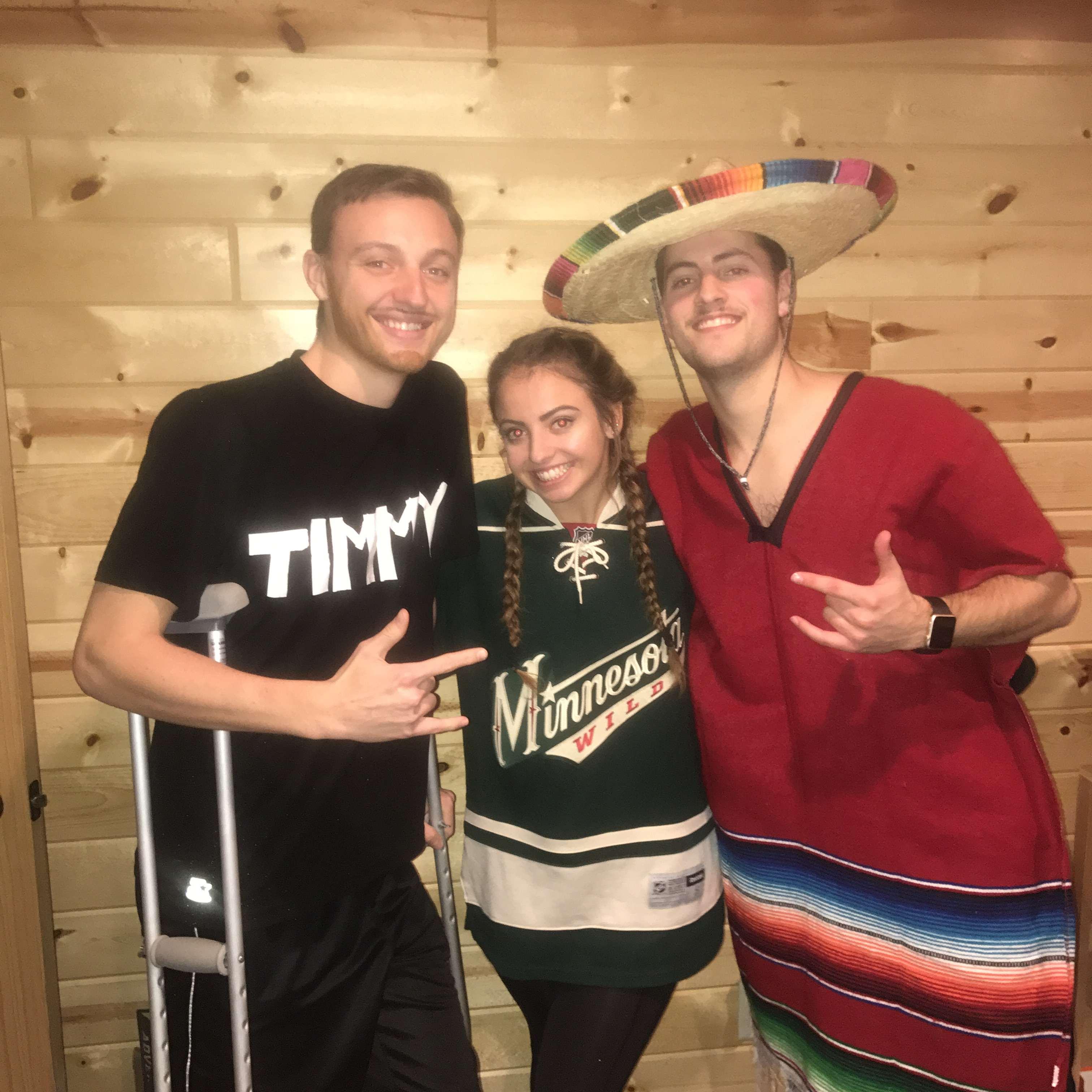 Our first picture together on Halloween in 2017 when we were just friends!