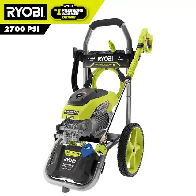 2700 PSI 1.1 GPM Cold Water Electric Pressure Washer