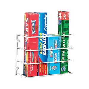 SALT™ 3-Tier Cabinet Wire Rack in White
