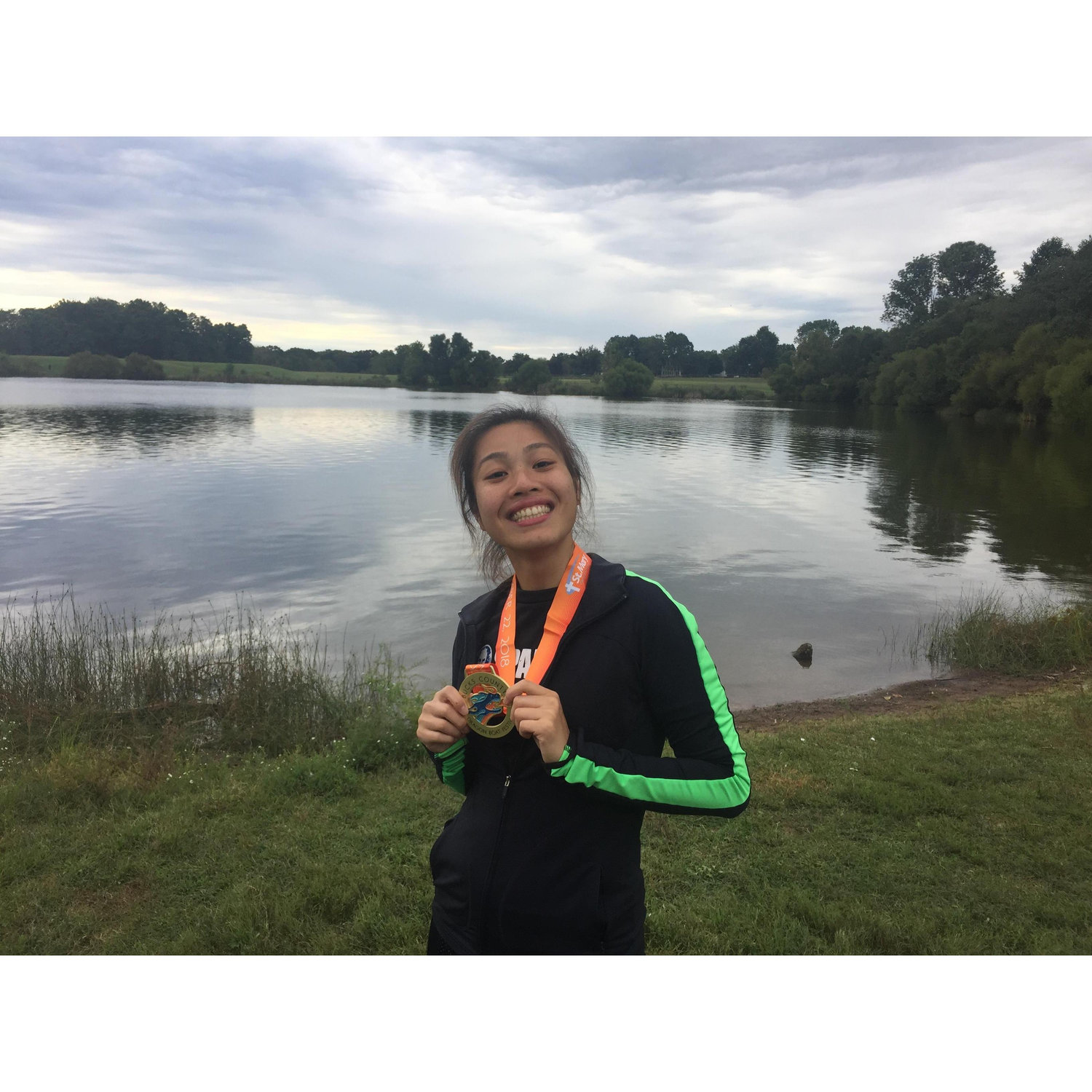 Her first Dragonboat Medal!