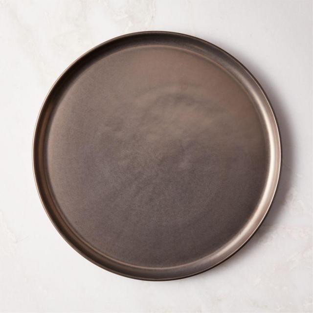 Drift Reactive Bronze Dinner Plate