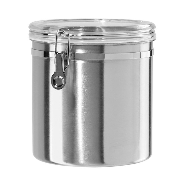 OGGI 152 fl oz Jumbo Stainless Steel Kitchen Canister.