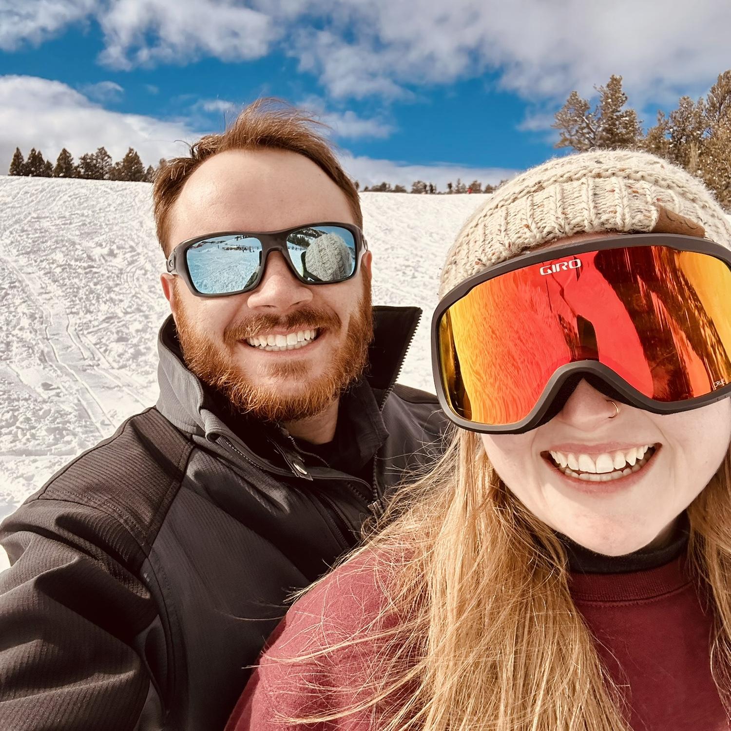 Skijorning and Sledding!!!