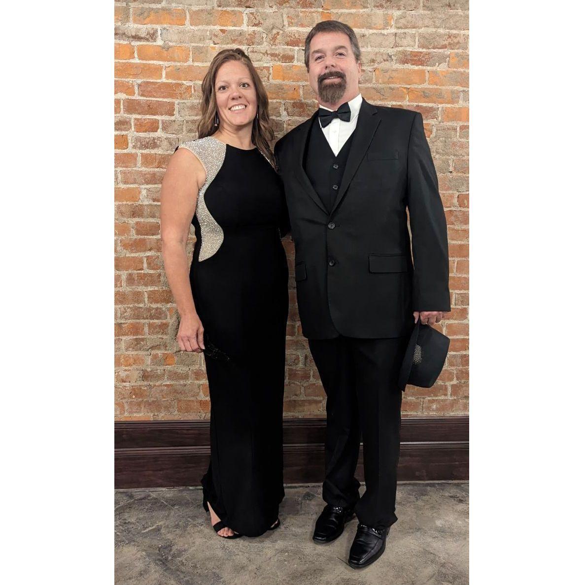Our first big social events as a couple, The 2023 Festival of Trees.