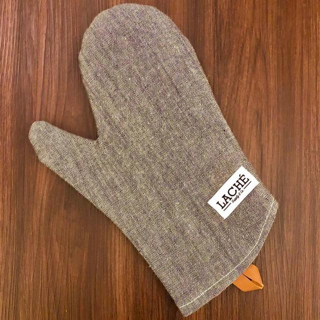 Laché Supply & Co. + Cast Iron Chef Chronicles Denim Oven Mitt