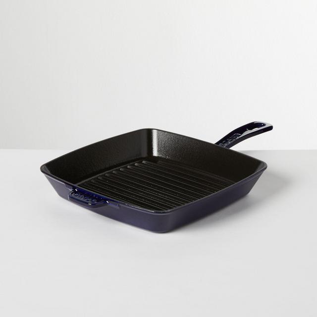 Staub ® Dark Blue 10" Square Grill Pan
