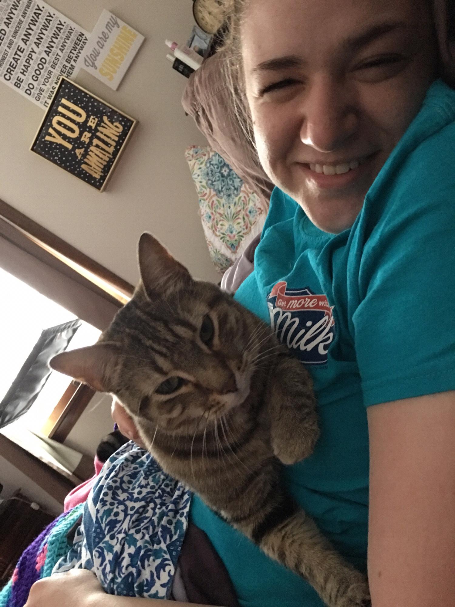 Harlyn loves her new mom