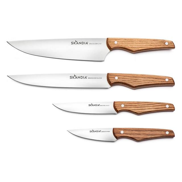 Skandia Karlstad Ash 4-Piece Knife Set