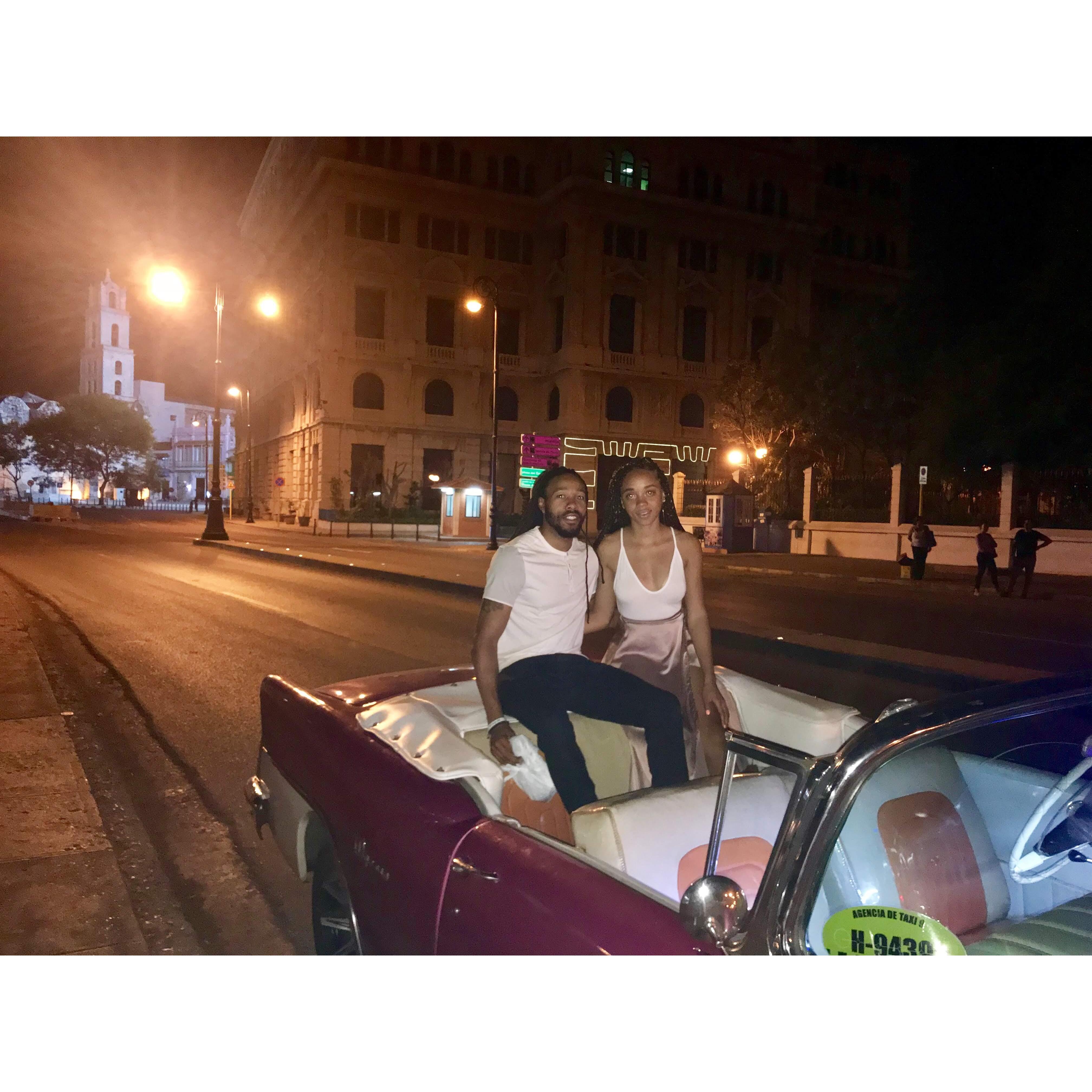 Enjoying the Cuban Nightlife!
