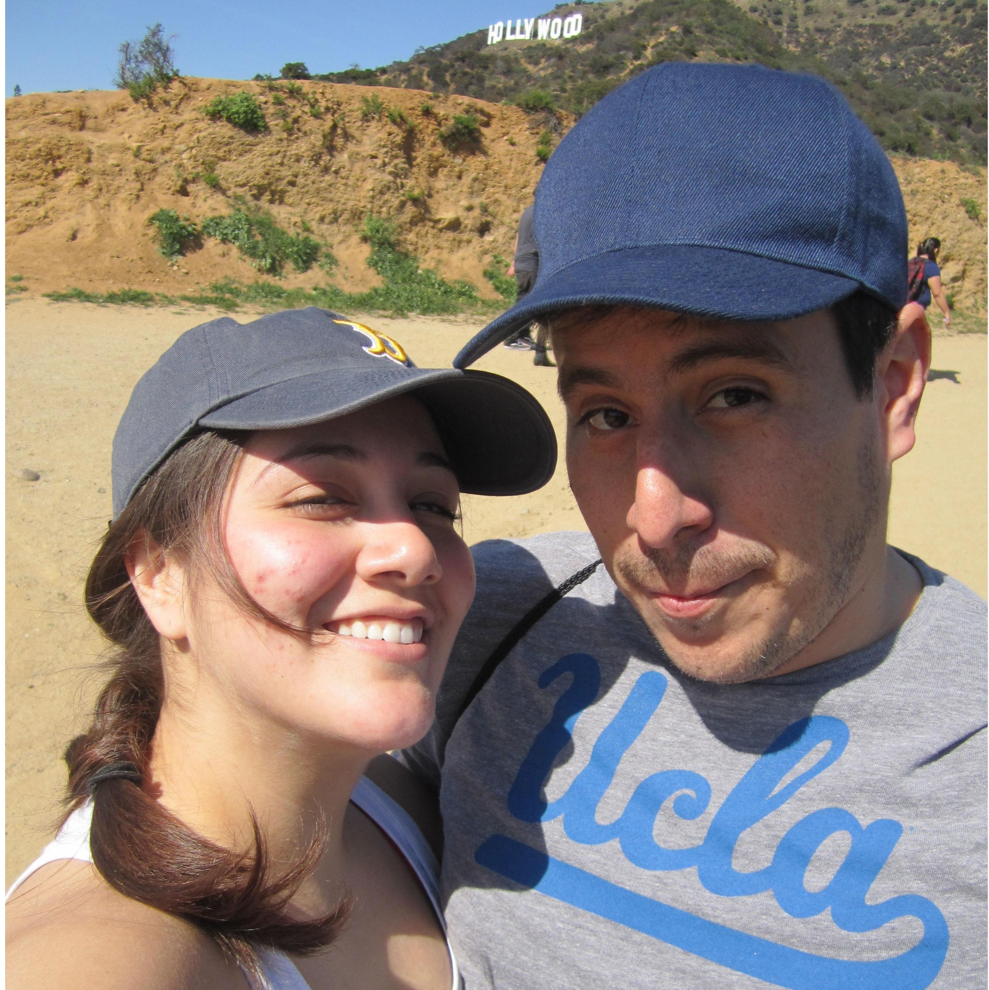 2013 - A hike to the Hollywood sign