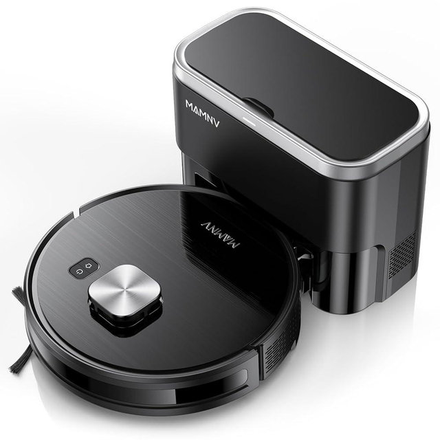 Robot Vacuum and Mop Combo, 11500Pa Suction, 3-in-1 Robotic Vacuum with Smart LiDAR Navigation, 70 Day Self-Emptying,160 Min Runtime,App/Alexa/Voice Control, Ideal for Pet Hair, Carpet & Hard Floor