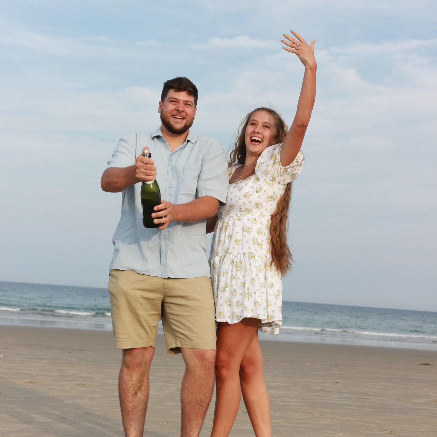 "We're engaged!!"