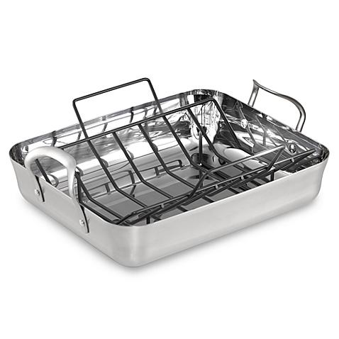 Calphalon® Contemporary Stainless Steel 16-Inch Roaster