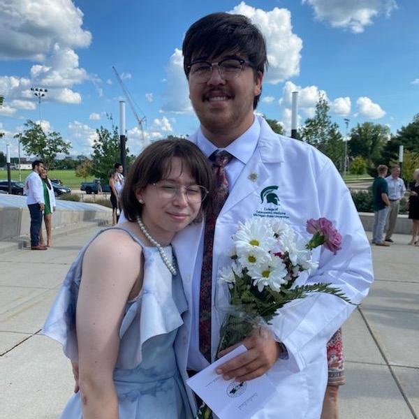 Josh's White Coat Ceremony, 2022