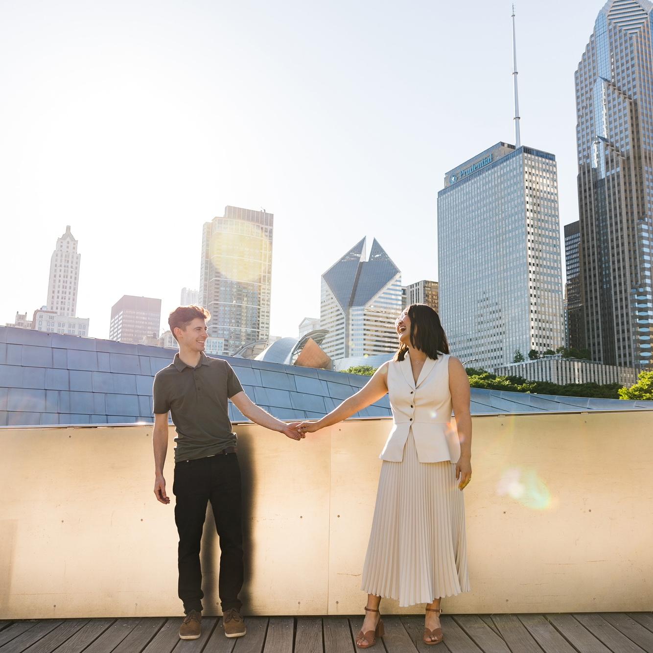 Engagement photos: Chicago