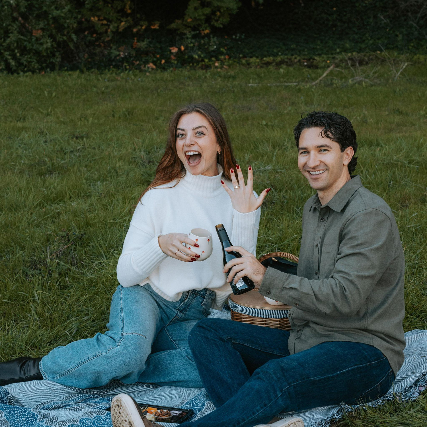 Our engagement in Napa Valley!