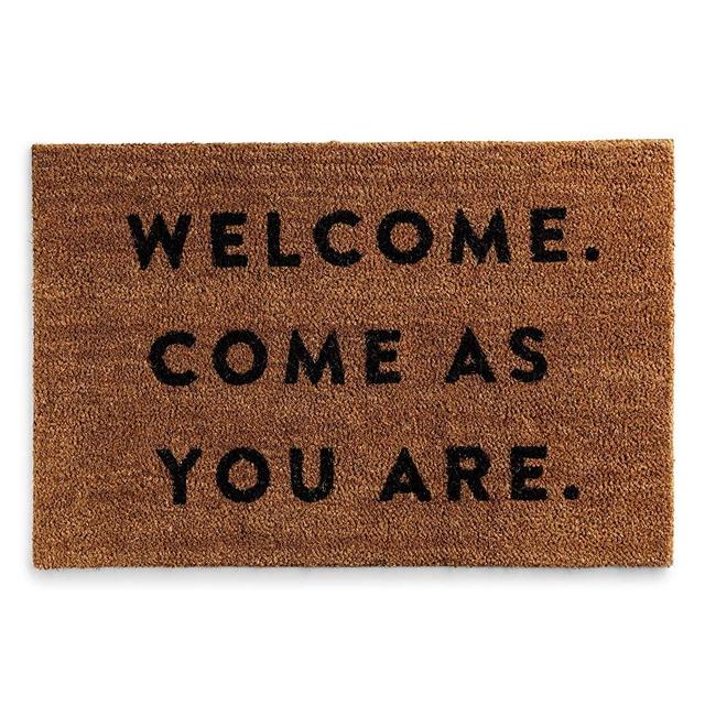 DaySpring - Candace Cameron Bure - Welcome. Come As You are. - Coir Doormat 24"x36" (J4055)