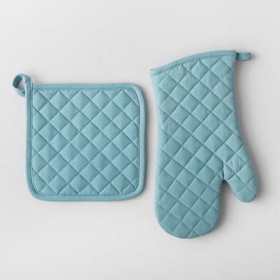 Solid Pot Holder & Oven Mitt Set - Made By Design™